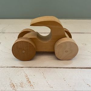 Vintage Handmade Wooden Car Toy